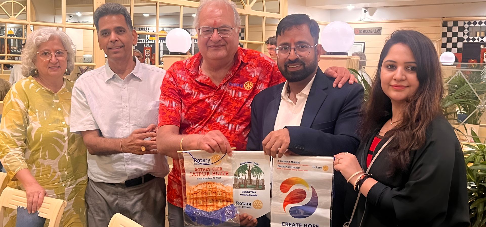 Rotary Flag Exchange with Canada: Building Bridges of Friendship